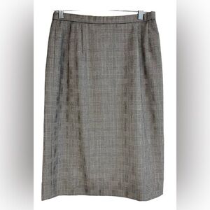 Pendleton Gray Pencil Skirt